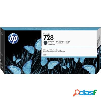 Cartuccia Hp F9J68A 728 originale NERO OPACO