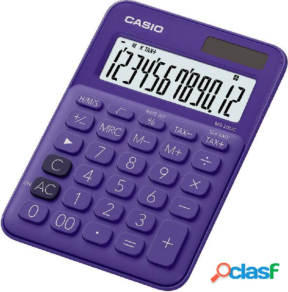 Casio MS-20UC Calcolatrice da tavolo Violetto Display