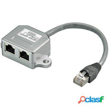 Cavo Sdoppiatore per Connessioni di rete Goobay - 15 cm