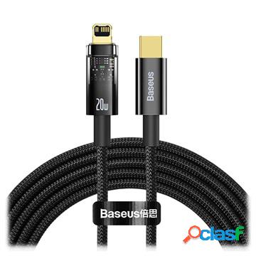 Cavo USB-C / Lightning Baseus Explorer 20W - 2m - Nero