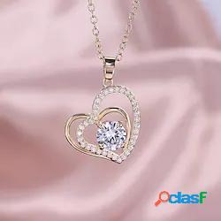 Collane con ciondolo Per donna Argento Oro 42 cm Collana