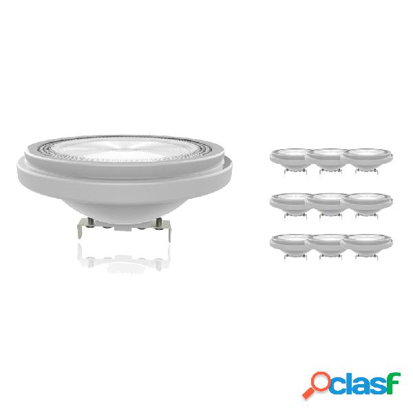 Confezione Multipack 10x Noxion Lucent Faretti LED G53 AR111