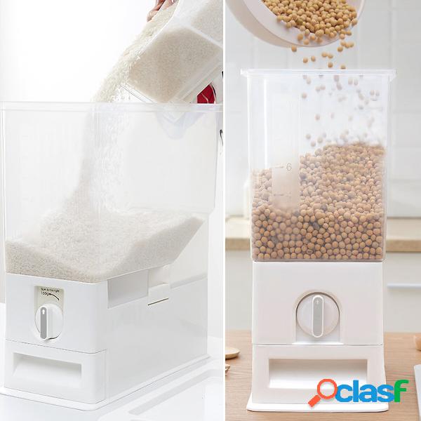 Contenitore per dispenser di cereali in plastica da 15 kg