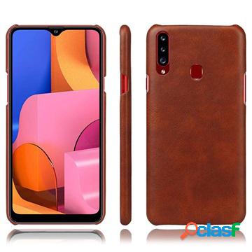 Cover KSQ Elegant Slim per Samsung Galaxy A20s - Marrone