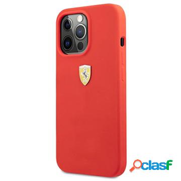 Cover in Silicone Scuderia Ferrari On Track per iPhone 13