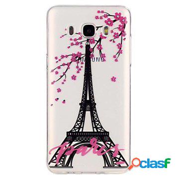 Cover in TPU per Samsung Galaxy J5 (2016) - Torre Eiffel