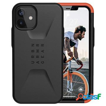 Custodia Ibrida UAG Civilian per iPhone 12 Mini - Nera