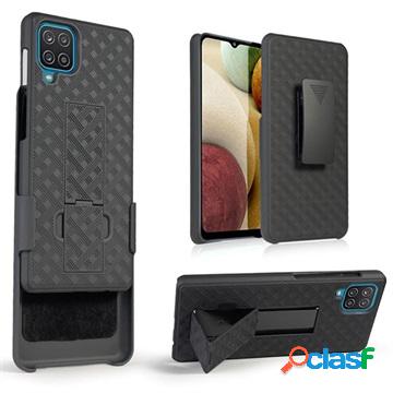 Custodia Ibrida con Clip da Cintura per Samsung Galaxy A12 -
