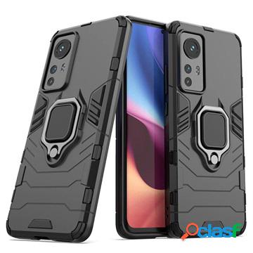 Custodia Ibrida con Supporto ad Anello per Xiaomi 12/12X -