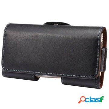 Custodia Orizzontale in Pelle Stile Holster per iPhone 5 /