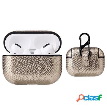 Custodia Testurizzata Snakeskin Series per AirPods Pro -