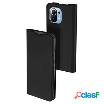 Custodia a Flip Dux Ducis Skin Pro per Xiaomi Mi 11 - Nera