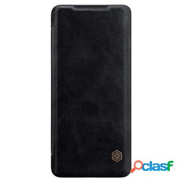 Custodia a Flip Nillkin Qin per iPhone 12 mini - Nera