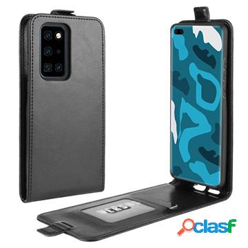 Custodia a Flip Verticale per Huawei P40 Pro - Nera
