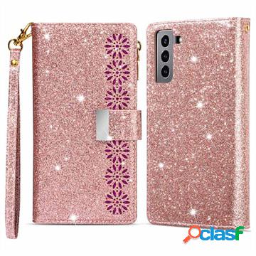 Custodia a Portafoglio Starlight Serie per Samsung Galaxy