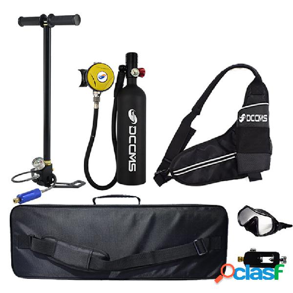 DCCMS DS-810 8 pezzi / set Nero 1L Serbatoio per immersioni