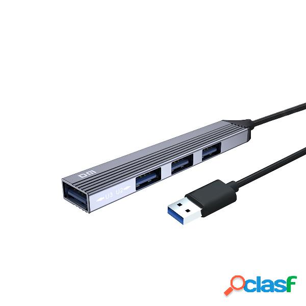 DM CHB056 4 in 1 Hub USB Docking Station Adattatore USB con