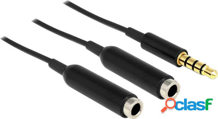 Delock 65575 Jack Audio Cavo a Y [1x Spina jack da 3.5 mm -