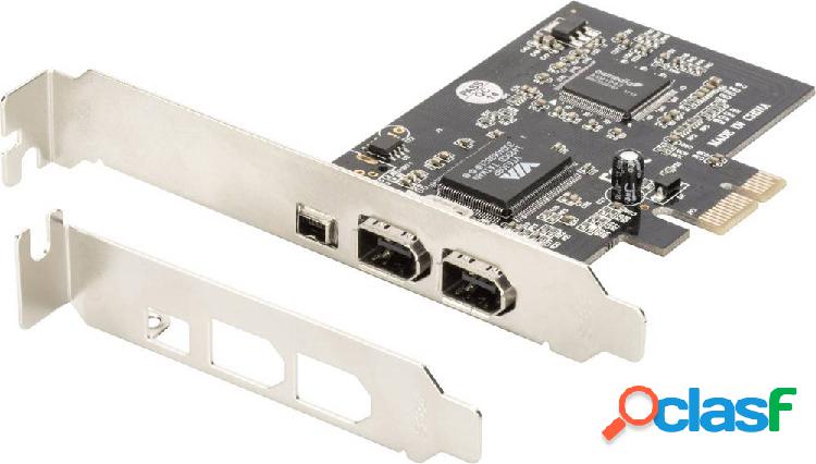 Digitus 3 Porte Scheda controller FireWire 400 FireWire 400