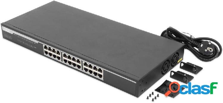 Digitus DN-80113 Switch di rete da 19 24 Porte 10 / 100 /