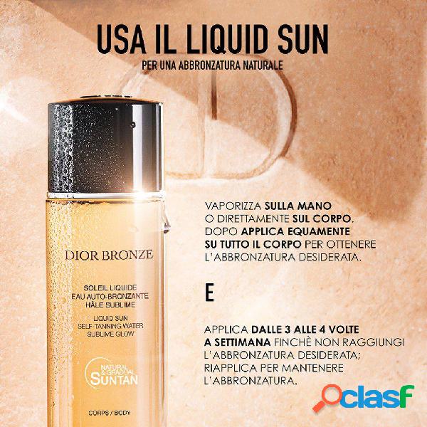 Dior dior bronze soleil liquide acqua autoabbronzante 100 ml