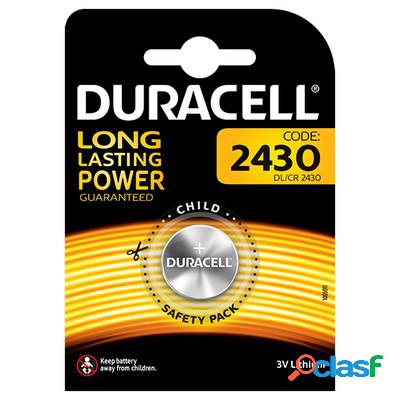 Duracell 1 Batteria bottone CR2430 3V Litio