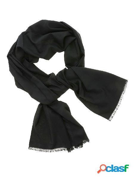 EMPORIO ARMANI SCIARPA UOMO 6252220P322120 POLIESTERE NERO