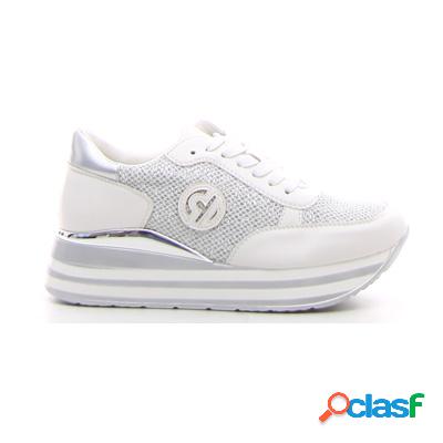 ENERGY Sneaker con platform - bianco