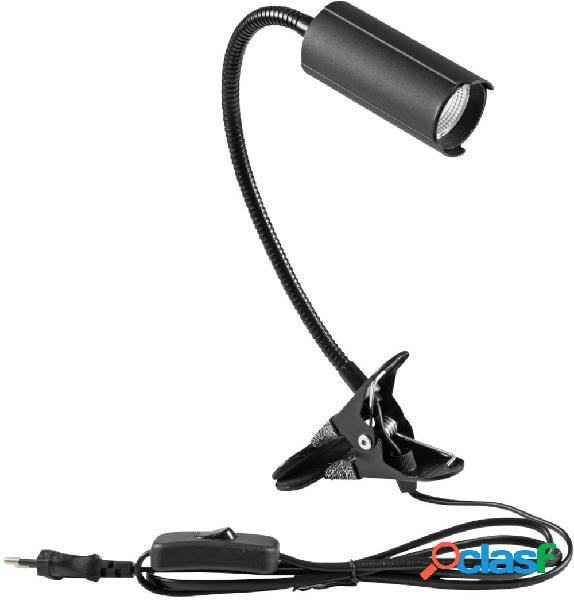 Eurolite KKL-7 41600550 Lampada LED con morsetto 7 W Nero