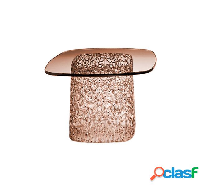 Fiam Macramè Tavolino Alto Bronzo