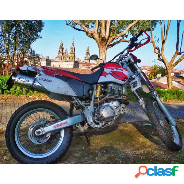 Finale di scarico per Yamaha TT 600 E Mass Oval inox