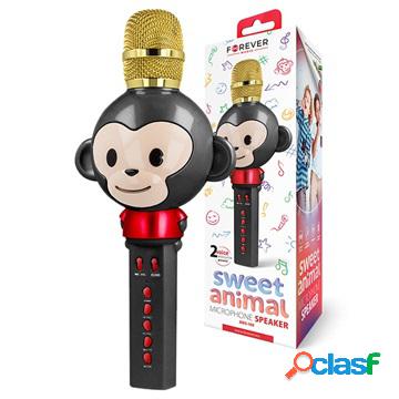 Forever AMS-100 Sweet Animal Karaoke Microphone for Kids -
