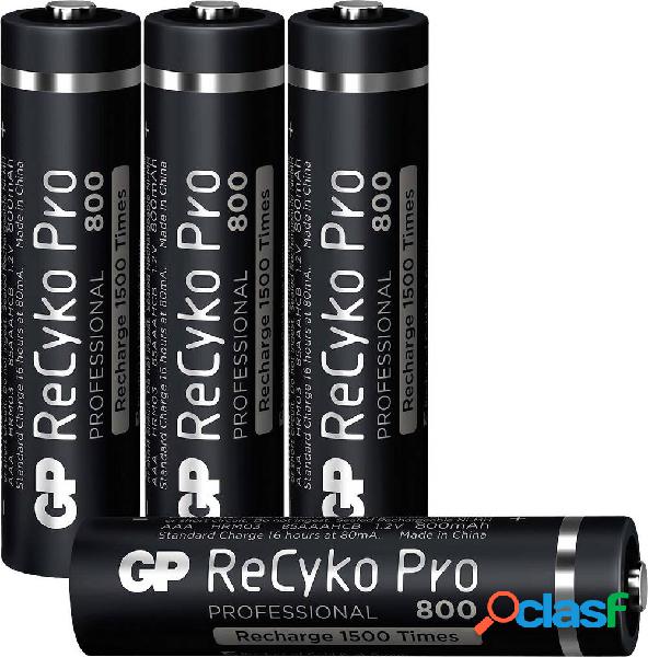 GP Batteries ReCyko+Pro HR03 Batteria ricaricabile Ministilo
