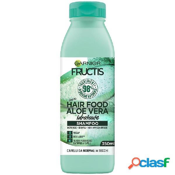 Garnier fructis shampoo hair food aloe vera idratante 350 ml