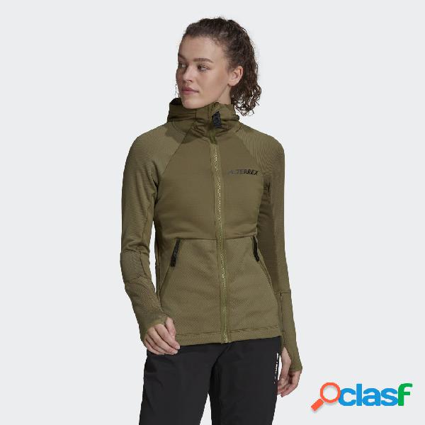 Giacca Terrex Tech Flooce Hooded Hiking Fleece