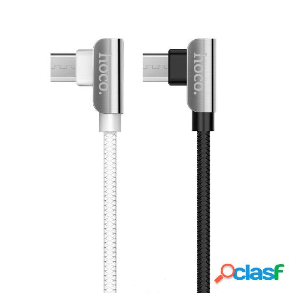 HOCO U42 Cavo dati di ricarica micro USB in acciaio squisito