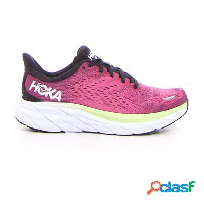 HOKA ONE Clifton 8 scarpa da running - fucsia grafite