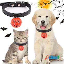 Halloween zucca cane accessori per gatti collare con grande