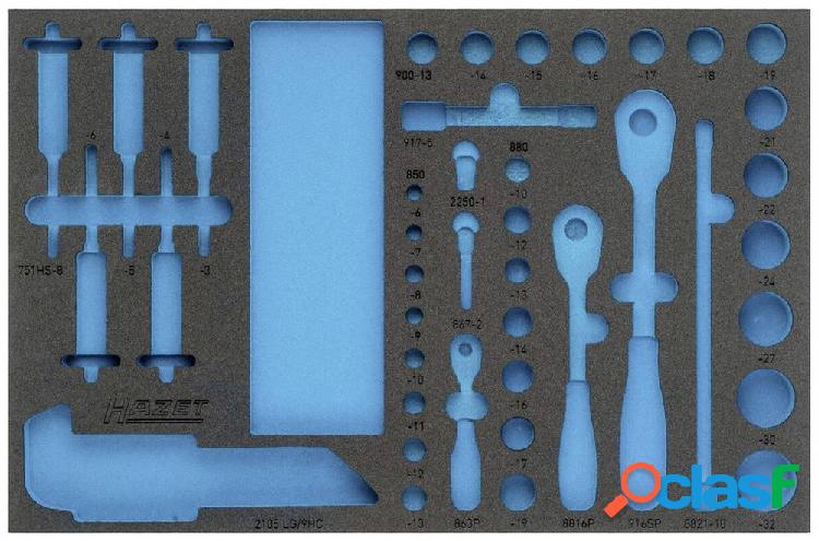 Hazet 163-329L 163-329L Inserto in schiuma (L x L) 519 mm x