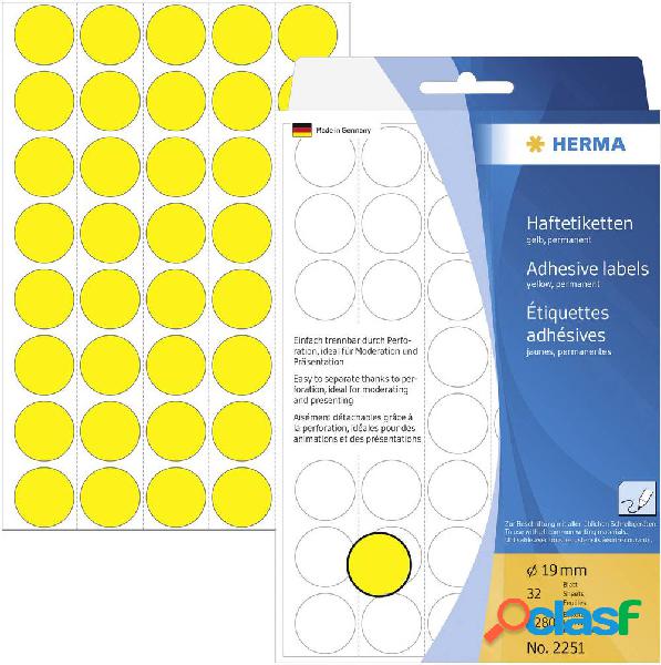 Herma 2251 Etichetta di identificazione a forma di bollino