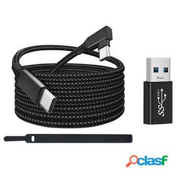 Hibloks Link Cable for Oculus Quest 2/1 - 5m - Black