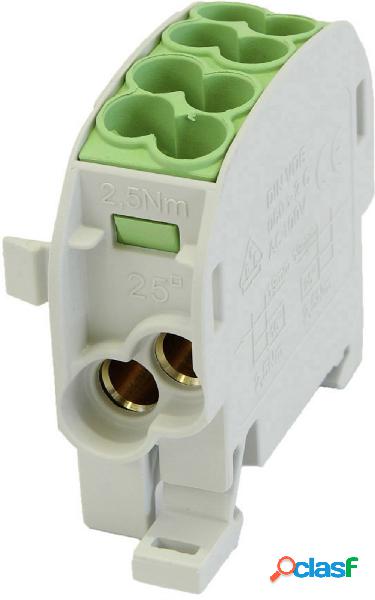 HoraeTec 080110-2-3 Terminale ramo principale PA, Ottone