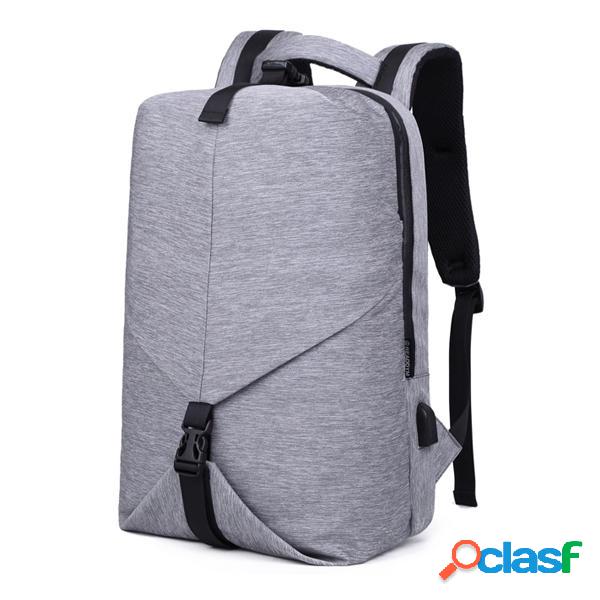 IPRee® 20L USB Nylon Zaino per adolescenti Borsa 15.6