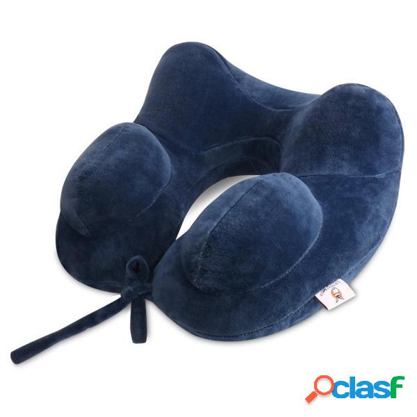 IPRee® Gonfiabile a forma di U Cotone Collo Cuscino