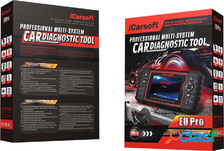 Icarsoft Strumento diagnostico OBD II EU PRO iceupr Adatto