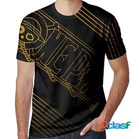 Inspired by One Piece Monkey D. Luffy 100% Polyester T-shirt