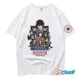 Inspired by Stranger Things T-shirt Cartoon Eleven Anime