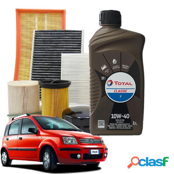 KIT TAGLIANDO FIAT PANDA 169 1.2 TOTAL 10W40