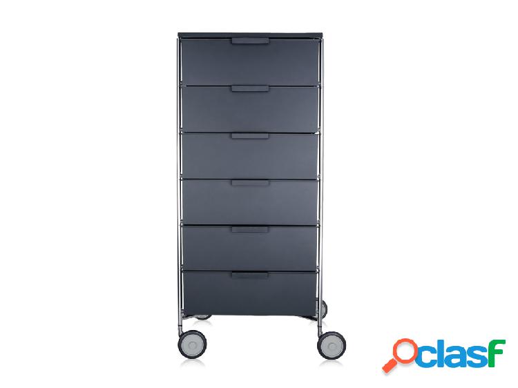Kartell Mobil 6 Cassetti su Ruote