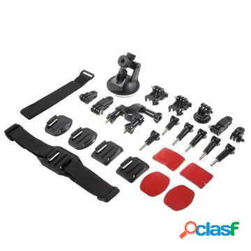 Kit Accessori da 25 in 1 per GoPro Hero